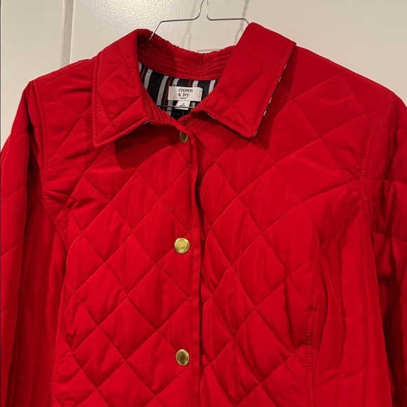 Crown and Ivy Womens Button Down Jacket 1X - Picture 4 of 6